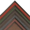 Грязезащитный ворсовой ковер Премиум - класса «Guzzler» серый, черный и коричневый