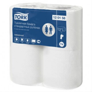 Tork туалетная бумага в стандартных рулонах со втулкой