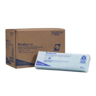 Wypall® Х8O Сложенные вчетверо протирочные салфетки 7565