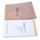 Пакеты из крафт-бумаги плоские коричневые самозаклеивающиеся «Клинипак», 100шт