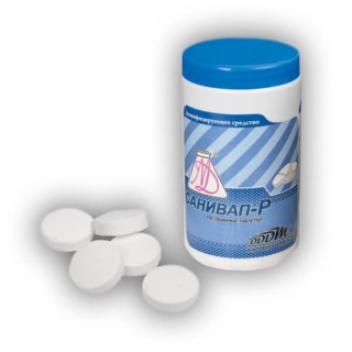 Санивап Р, №300, средство для дезинфекции поверхностей в таблетках