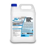 AV H 22 щелочное низкопенное моющее средство содержащее активный хлор для антибактериального эффекта 5л
