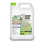 AV N 10 низкопенное нейтральное моющее средство с антистатиком и воском для удаления послестроительной пыли 5л