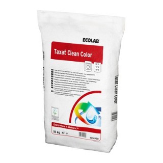 ECOLAB Taxat Clean Color универсальный стиральный порошок для цветных тканей