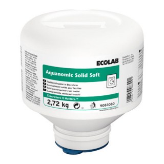 ECOLAB Aquanomic Solid Soft твердый кондиционер для белья