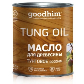Тунговое масло для древесины Tung Oil матовое