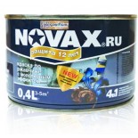 Краска по ржавчине с молотковым эффектом NOVAX грунт-эмаль