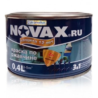 NOVAX ANTICOR краска по ржавчине для защиты от коррозии