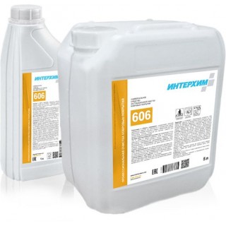 ИНТЕРХИМ 606 универсальное чистящее средство для экстракционной очистки ковров