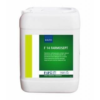 KIILTO F14 FARMOSEPT (Ф14 ФАРМОСЕПТ) пенное моющее дезсредство без хлора 10л