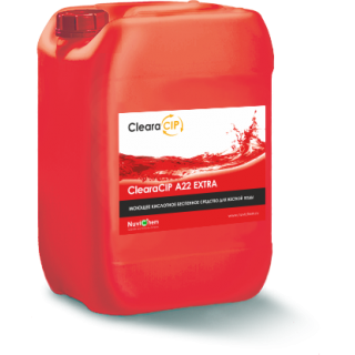ClearaCIP A22 EXTRA кислотное беспенное моющее средство для жесткой воды 20л