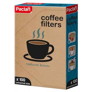 Кофейный фильтр натурального коричневого цвета Paclan