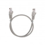 Патч-корд U/UTP,  CAT 5e,  RJ45-RJ45, 26AWG, LSZH,  серый,  0,5м REXANT