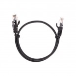 Патч-корд U/UTP,  CAT 5e,  RJ45-RJ45, 26AWG, LSZH,  черный,  0,5м REXANT