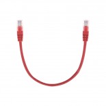 Патч-корд U/UTP,  CAT 5e,  RJ45-RJ45, 26AWG, LSZH,  красный,  0,3м REXANT