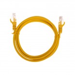 Патч-корд U/UTP,  CAT 5e,  RJ45-RJ45, 26AWG, LSZH,  желтый,  1,5м REXANT