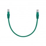 Патч-корд U/UTP,  CAT 5e,  RJ45-RJ45, 26AWG, LSZH,  зеленый,  0,3м REXANT