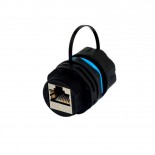 Индустриальный соединительный модуль,  RJ-45(8P8C), FTP,  CAT 6, IP68 REXANT