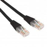 Патч-корд U/UTP,  CAT 6, RJ45-RJ45, 26AWG, LSZH,  черный,  0,3м REXANT