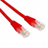 Патч-корд U/UTP,  CAT 6, RJ45-RJ45, 26AWG, LSZH,  красный,  0,3м REXANT