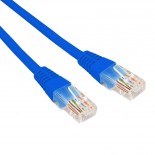 Патч-корд U/UTP,  CAT 6, RJ45-RJ45, 26AWG, LSZH,  синий,  0,3м REXANT