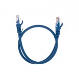 Патч-корд U/UTP,  CAT 6, RJ45-RJ45, 26AWG, LSZH,  синий,  0,5м REXANT