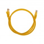 Патч-корд U/UTP,  CAT 6, RJ45-RJ45, 26AWG, LSZH,  желтый,  1м REXANT