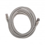 Патч-корд S/FTP,  CAT 6A (10G),  RJ45-RJ45, 28AWG, LSZH,  серый,  5м REXANT