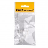 Разъем RJ-45(8P8C) под витую пару, UTP,  CAT 5e,  пакет,  5шт.  PROconnect