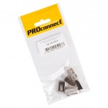 Разъем RJ-45(8P8C) под витую пару, FTP,  CAT 5e,  пакет,  5шт.  PROconnect