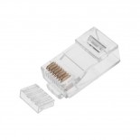 Разъем RJ-45(8P8C) под витую пару, UTP,  CAT 6, с вставкой REXANT