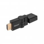 Переходник штекер HDMI - гнездо HDMI,  поворотный REXANT