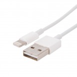 Кабель USB-A – Lightning для Apple,  2,4А,  1м,  ПВХ,  белый REXANT