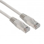 Шнур коммутационный,  патч-корд F/UTP RJ45-RJ45, CAT 6, ZH нг(А)-HF,  серый,  0,5м REXANT