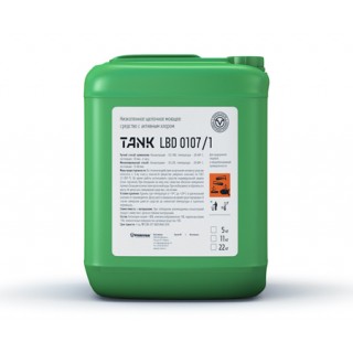 TANK LBD 0107/1 низкопенное щелочное моющее и отбеливающее средство с активным хлором